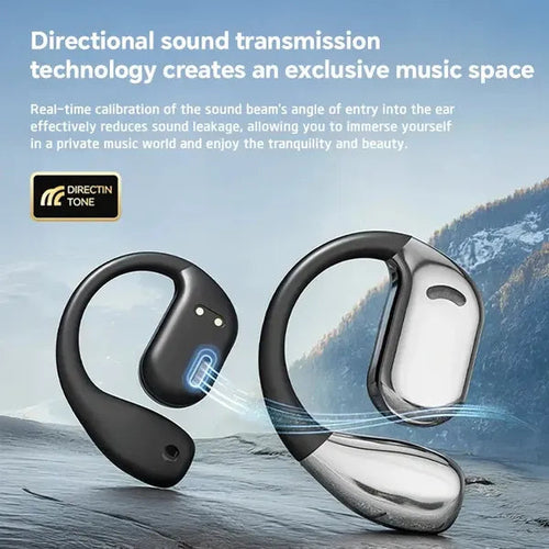 Ai Translation Headset, Bone-guided Wireless Headset, Real-time