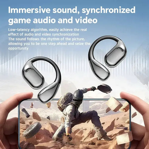Ai Translation Headset, Bone-guided Wireless Headset, Real-time
